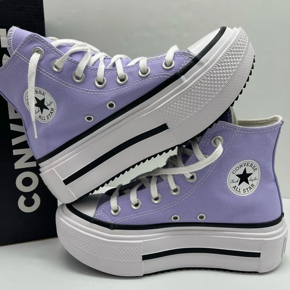 Converse WMNS Platform Sneakers High-Tops
CTAS LIFT DOUBLE STACK HI VIOLET HEAT/ - Picture 16 of 16